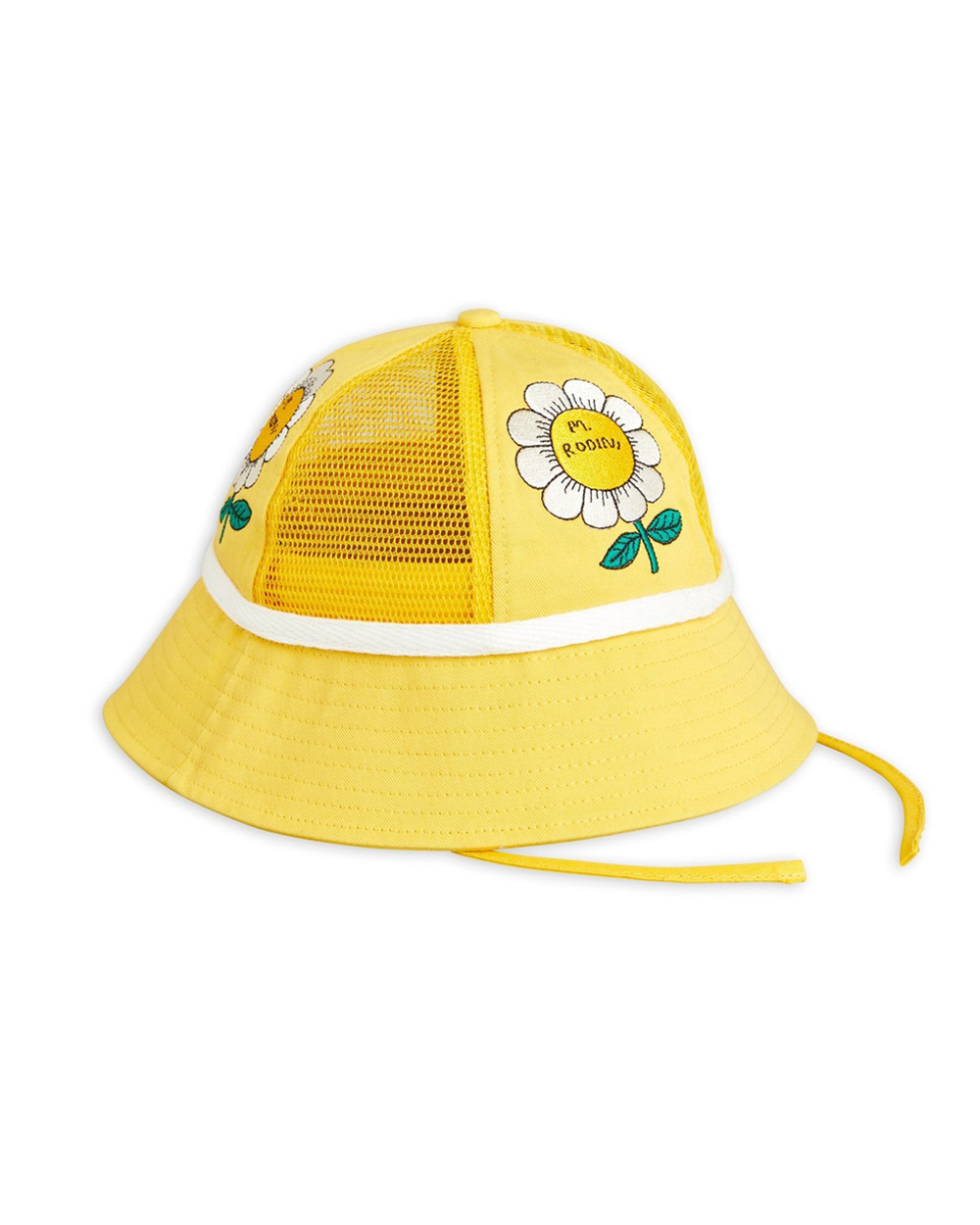 [ MINIRODINI ] MR flower mesh sun hat