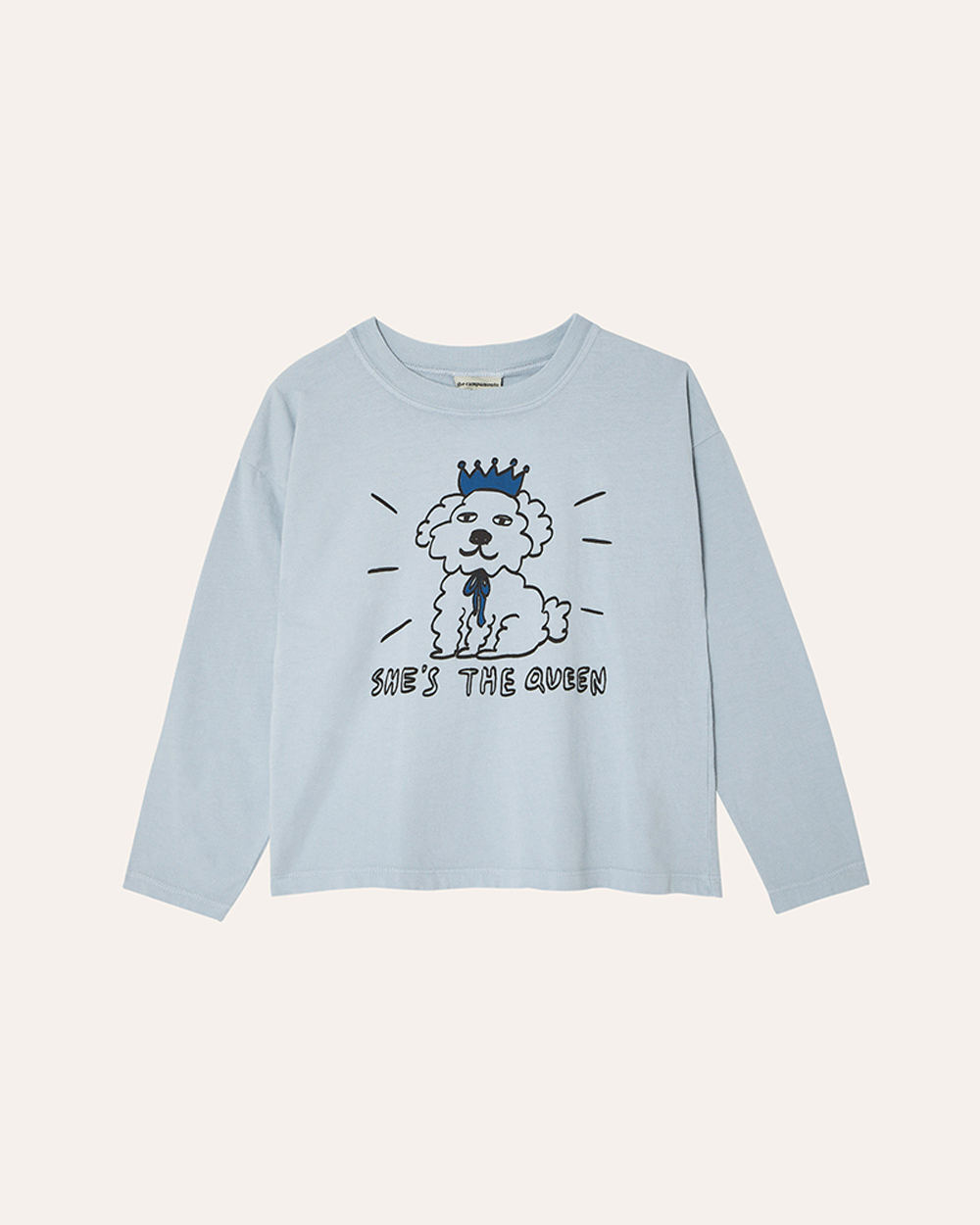 [ THE CAMPAMENTO ] THE QUEEN LONG SLEEVES KIDS TSHIRT [5-6Y]