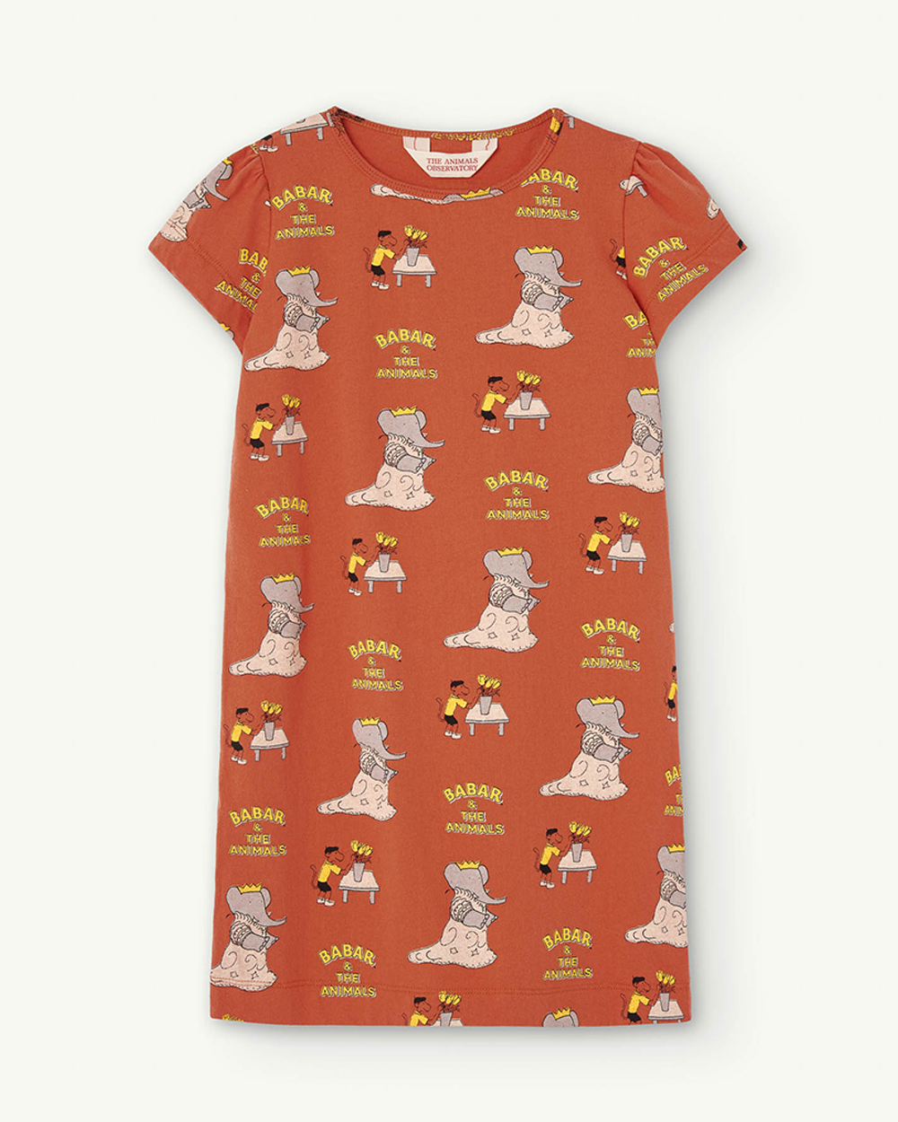 [TAO] FLAMINGO KIDS DRESS Orange_Elephants Weddin[6Y]