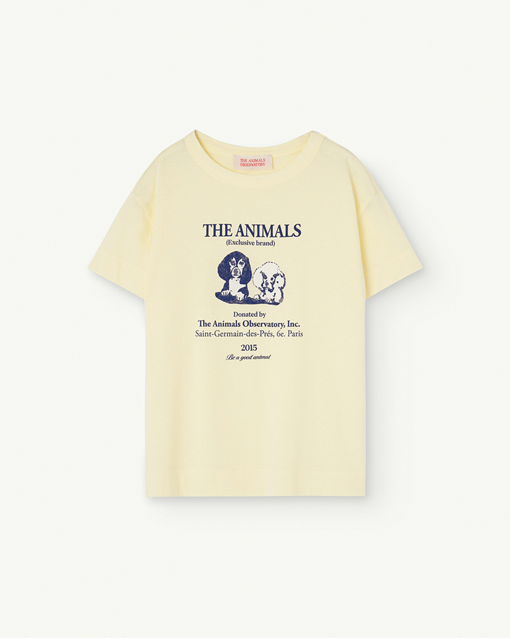 [TAO] S24020-081_BY / ROOSTER KIDS T-SHIRT Soft Yellow [4Y, 6Y, 10Y]