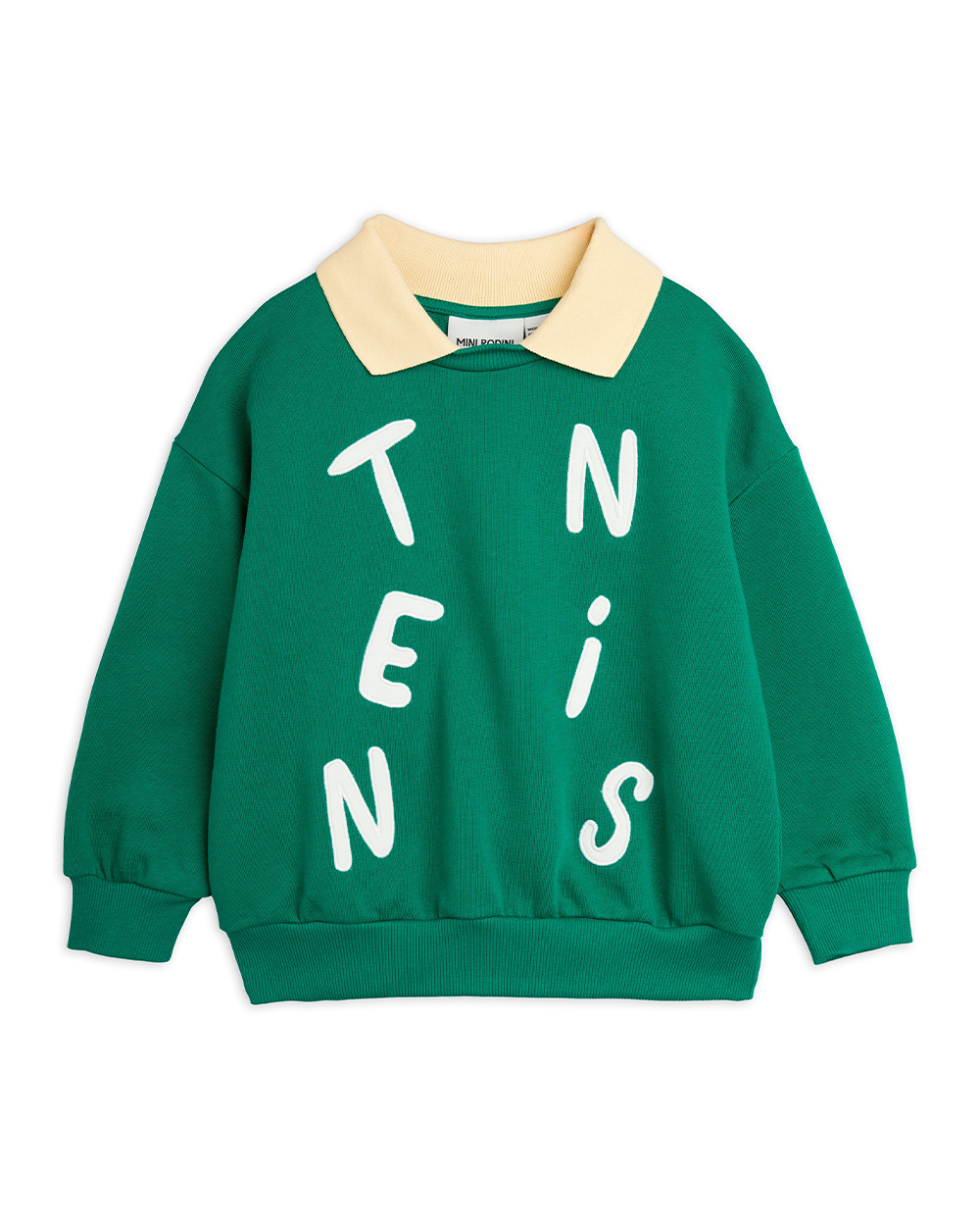 [MINIRODINI] Tennis application collar sweatshirt