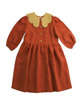 [KALINKA KIDS] Cordelia Dress / Rust