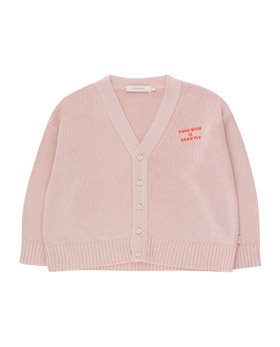 [TINY COTTONS] YOUR WISH IS GRANTED CARDIGAN /dusty pink [2Y, 4Y, 6Y]