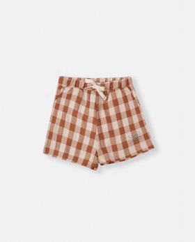[JELLYMADE] PANTS  BALTIC /RED CHECK [4Y]