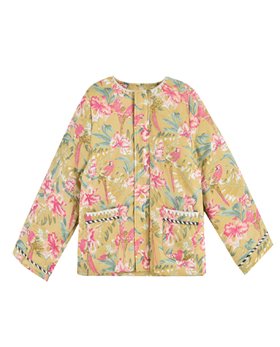[LOUISE MISHA] Jacket Soluta Soft Honey Parrots