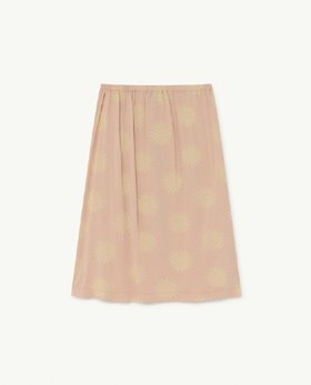 [TAO] F21022_011_EA  /Soft Pink Suns Ladybug Kids Skirt [3Y, 4Y, 6Y, 8Y, 10Y, 12Y]