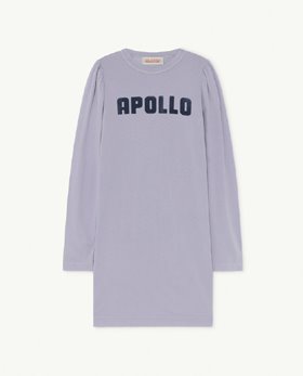 [TAO] F21012_128_FK /Soft Purple Apollo Big Dog Kids Dress [4Y, 6Y, 12Y]