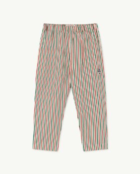 [TAO] F21127_009_EK /White Stripes Elephant Kids Trousers [3Y]