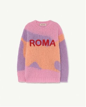 [TAO] F21089_186_GL /Pink Roma City Bull Kids+ Sweater [3Y, 6Y, 8Y]