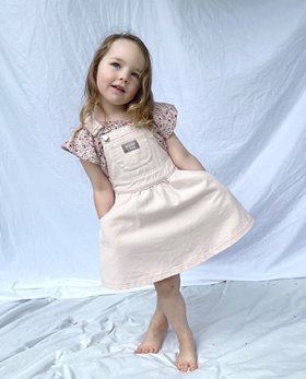 [TWIN COLLECTIVE] DREAMER DRESS-CREAM PINK