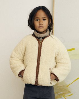 [THE NEW SOCIETY] GABRIELLE JACKET /NATURAL [4Y]