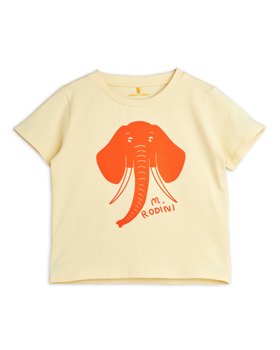 [MINIRODINI] Elephant sp ss tee /Yellow [80/86, 92/98, 104/110, 116/122, 128/134]