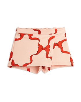 [MINIRODINI] Bow aop divided skirt /Pink