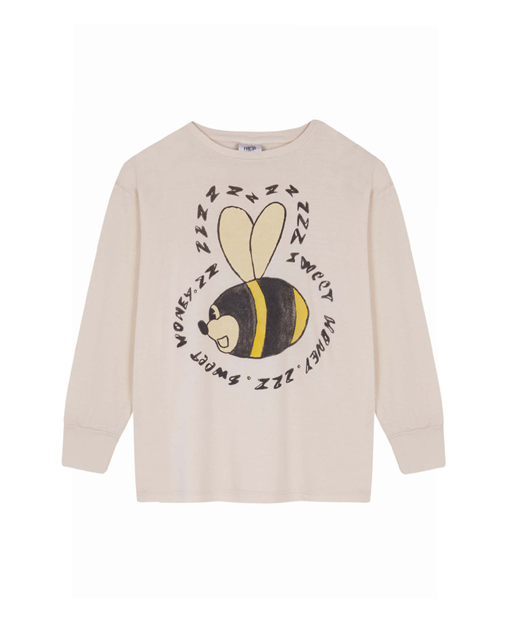 [FRESH DINOSAURS]Bee Long Sleeve T-shirt (3Y ,12Y)