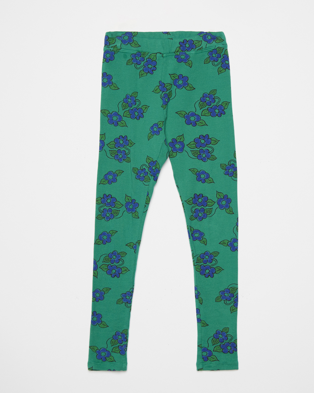 [WEEKEND HOUSE KIDS]Flower leggings /Green [8Y]