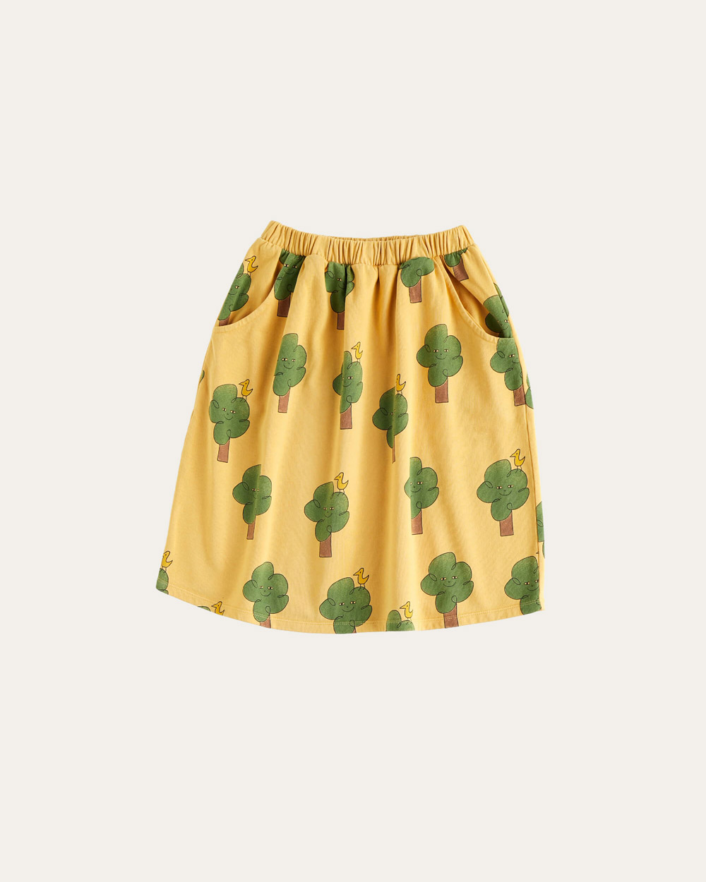 [THE CAMPAMENTO]Trees and Birds Skirt