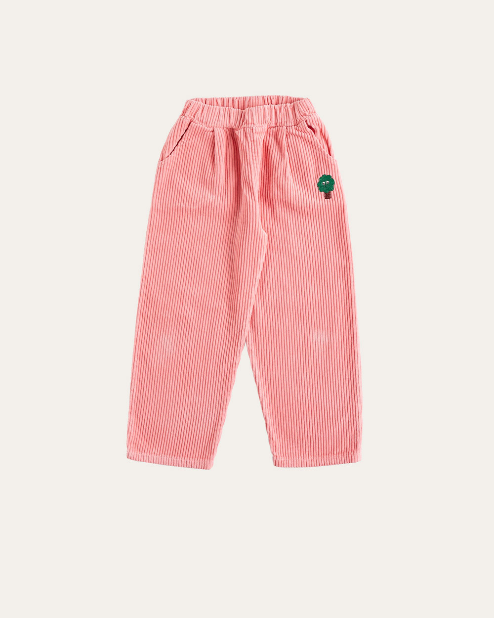 [THE CAMPAMENTO]Pink Corduroy Trousers [7-8Y]