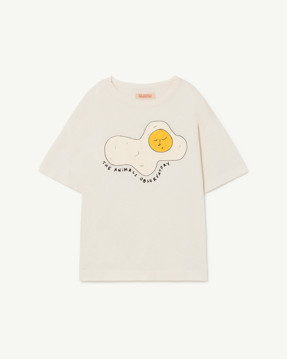 [TAO]F22002-108_EA /ROOSTER OVERSIZE KIDS+ T-SHIRT White_Egg [10Y,12Y,14Y]