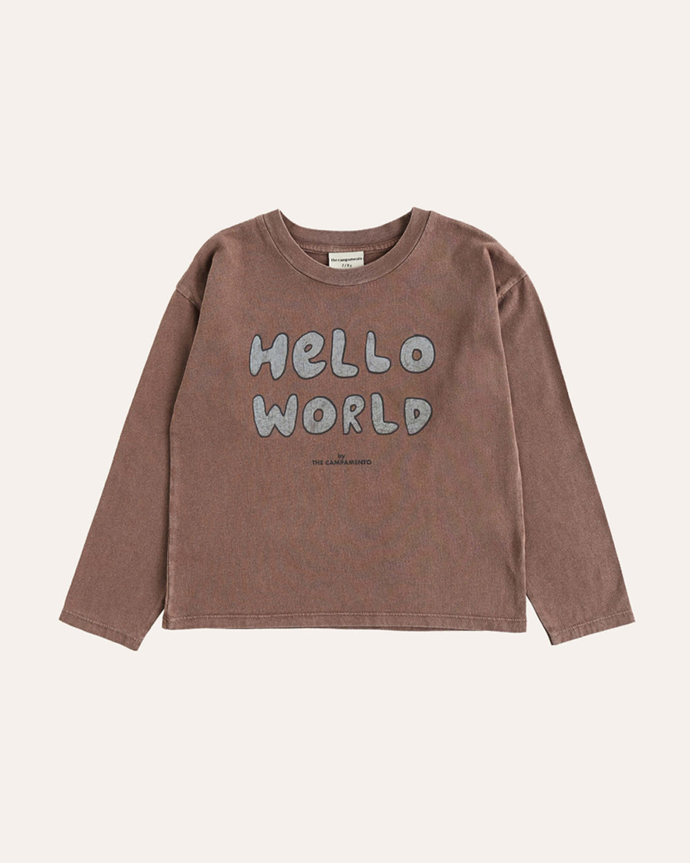 [THE CAMPAMENTO]Hello World T-Shirt [4Y,5-6Y,7-8Y,]