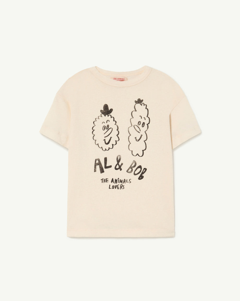 [TAO]F22136-036_FO /ROOSTER KIDS+ T-SHIRT Raw White [6Y]