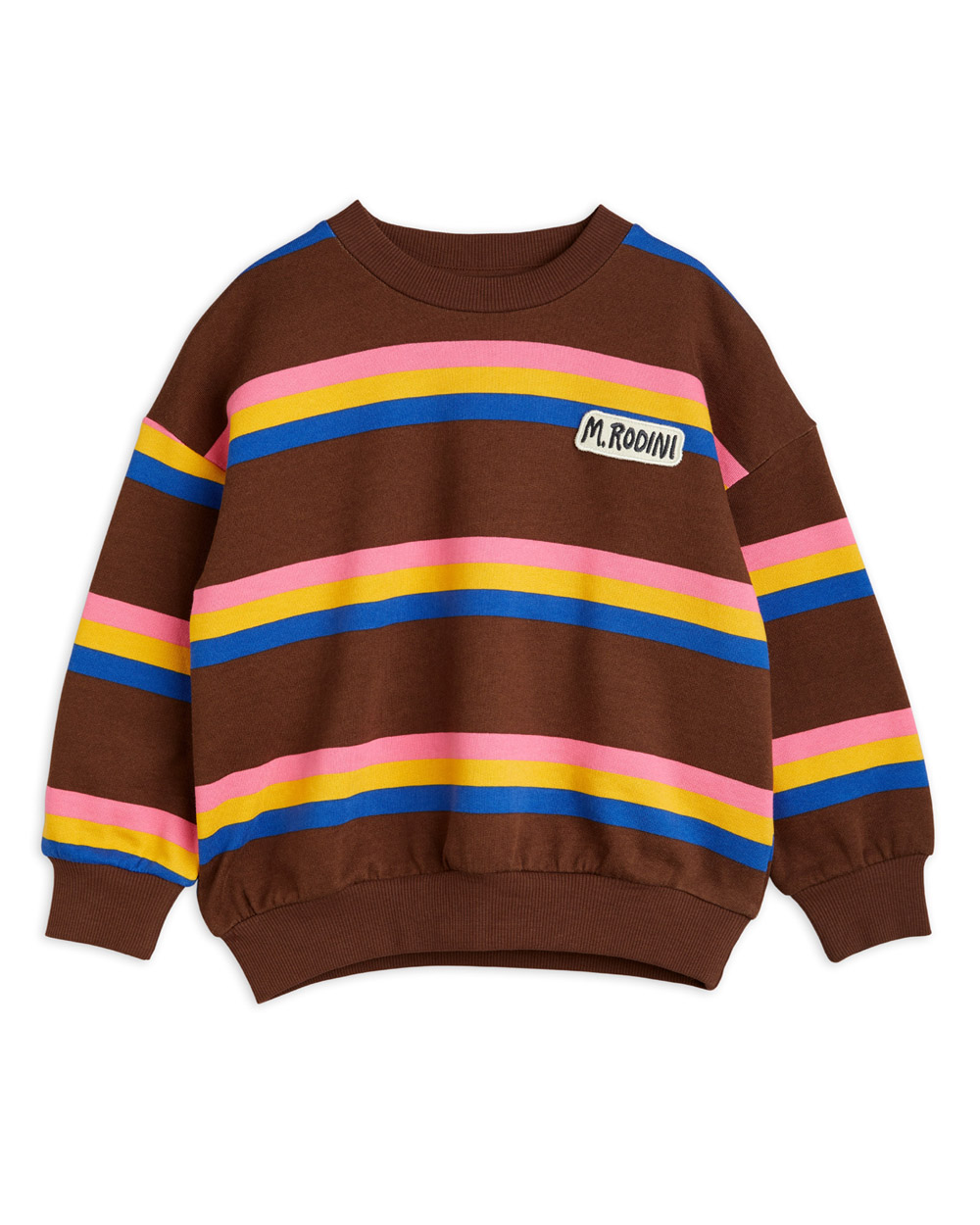 [MINIRODINI ] Stripe sweatshirt [128/134/, 140/146]