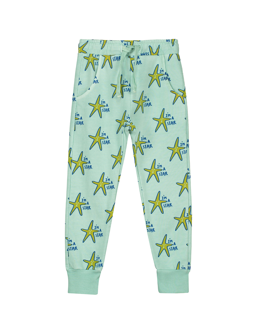 [ BONMOT ]  Fleece trouser stars
