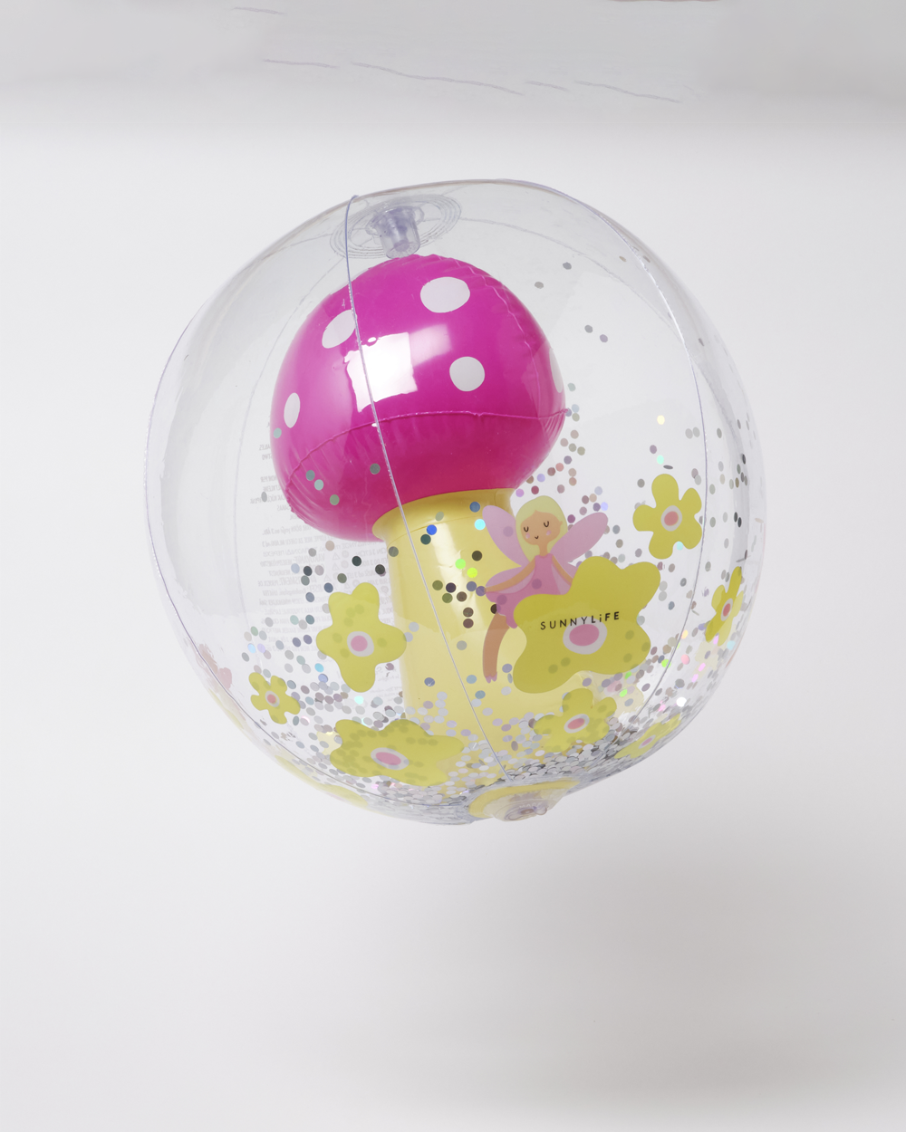 [ SUNNY LIFE ] 3D Inflatable Beach Ball Mima the Fairy Lemon Lilac