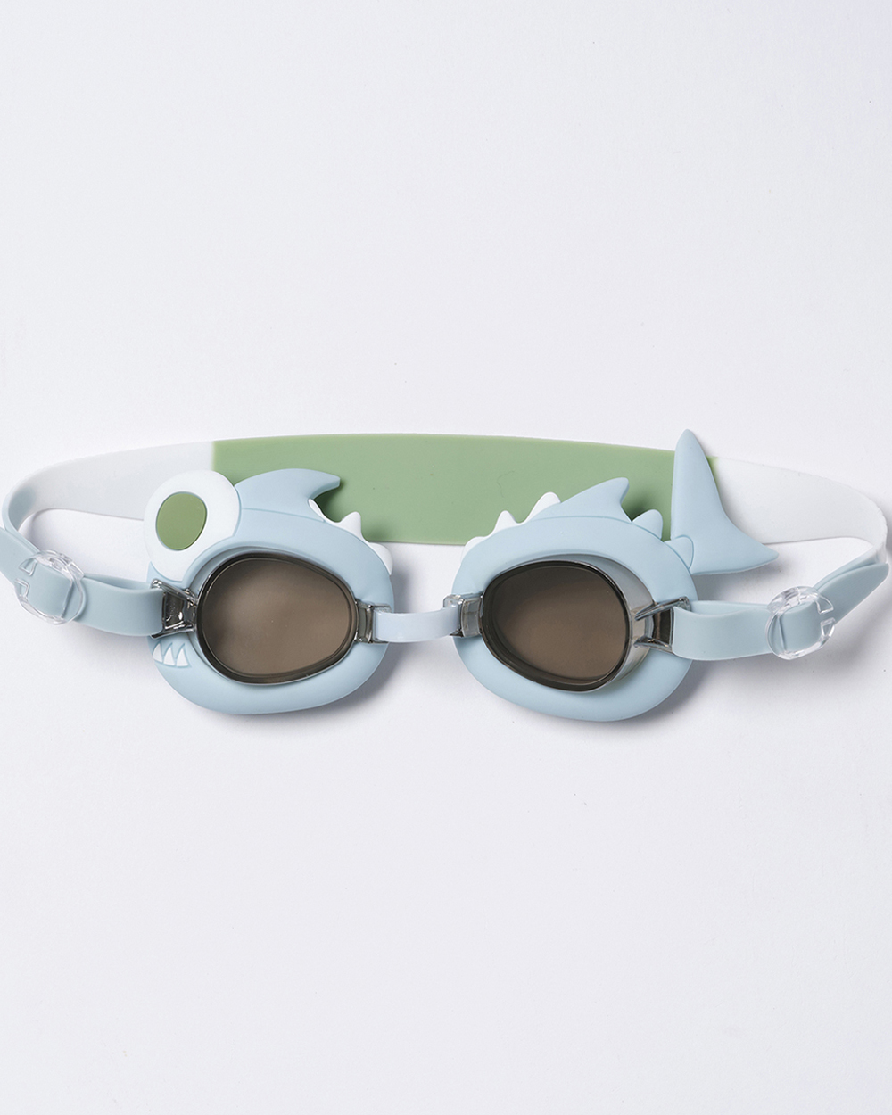 [ SUNNY LIFE ]  Mini Swim Goggles Shark Tribe Khaki