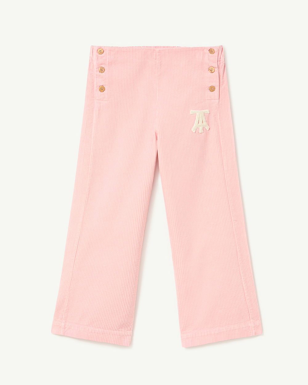 [TAO] F23065_297_EX / CORDUROY PORCUPINE KIDS PANTS Pink [6Y]
