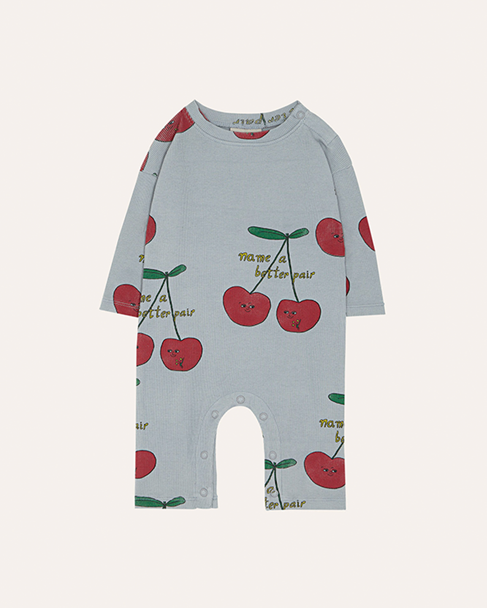[ THE CAMPAMENTO ] BLUE CHERRIES BABY OVERALL [18m-24m]