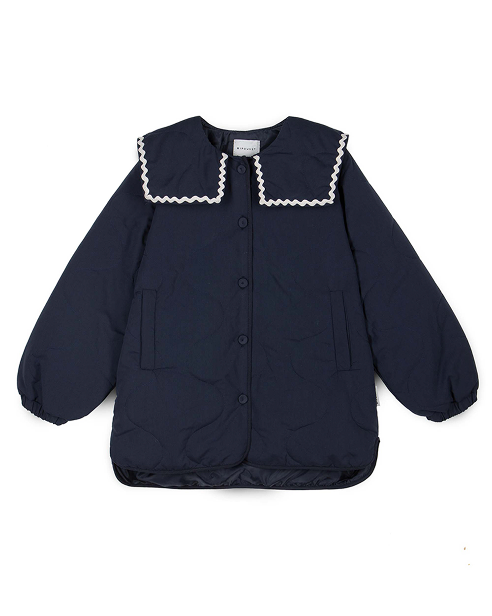 [MIPOUNET] BIANCA COLLARED QUILTED  JACKET [4Y, 6Y, 10Y]