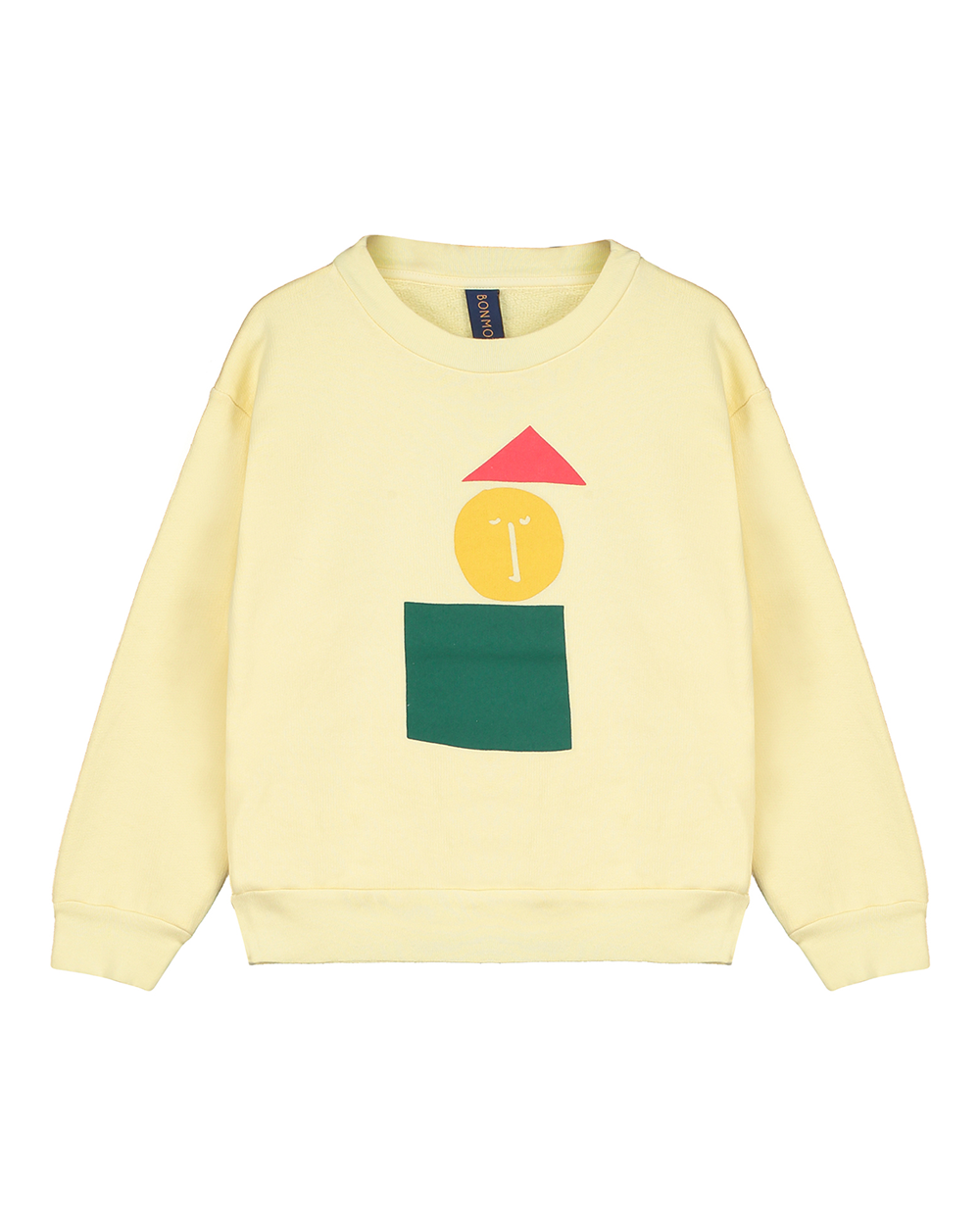 [BONMOT] Sweatshirt slow smily hotel mellow yellow