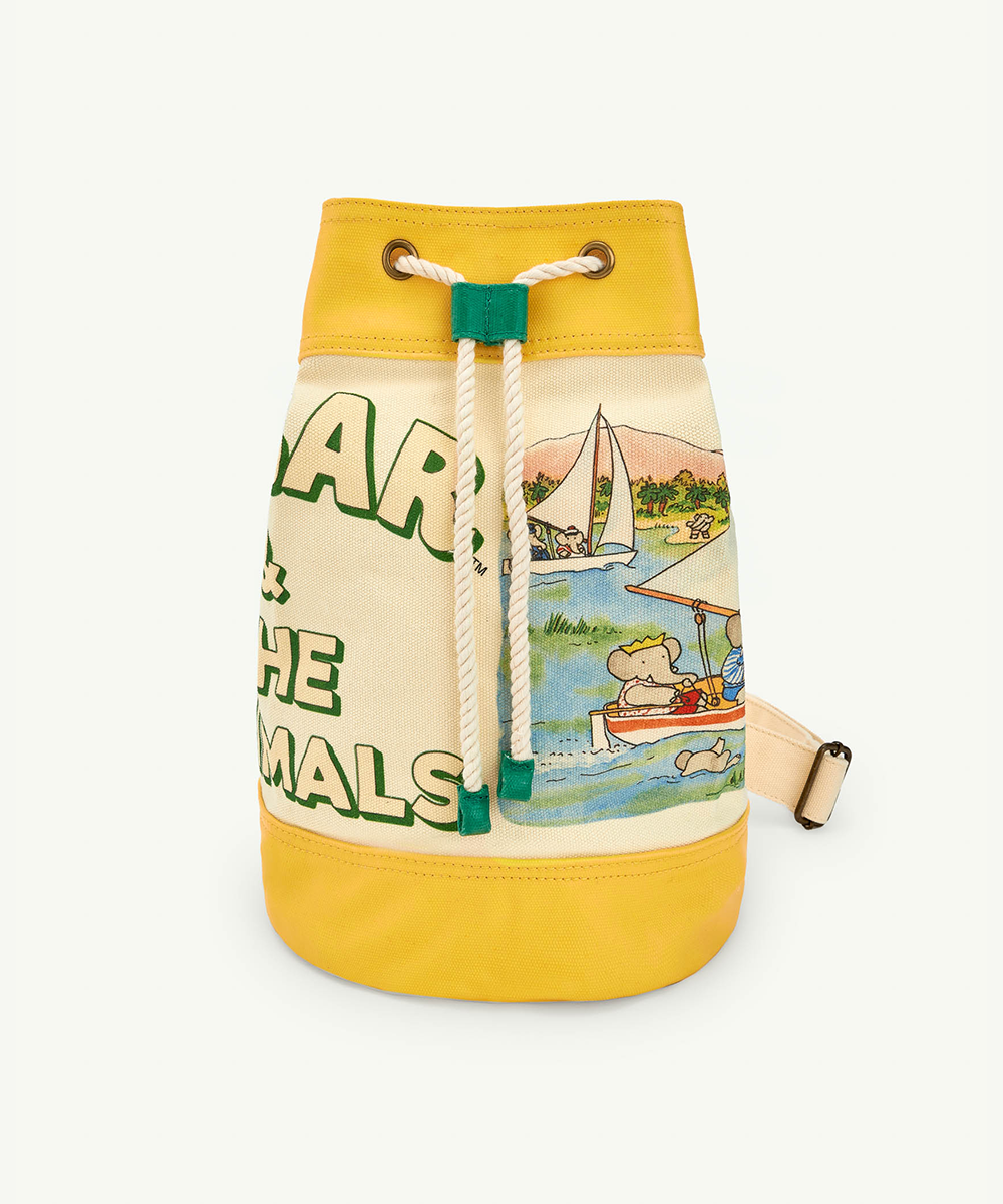[TAO] BACKPACK ONESIZE BAG Yellow_Elephant Boat