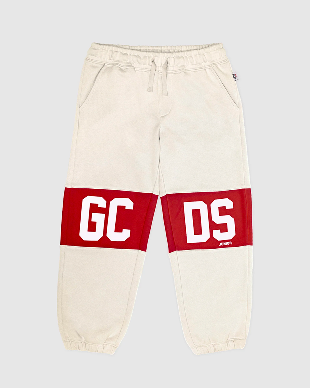 [GCDS] LONG trousers - whitecap gray