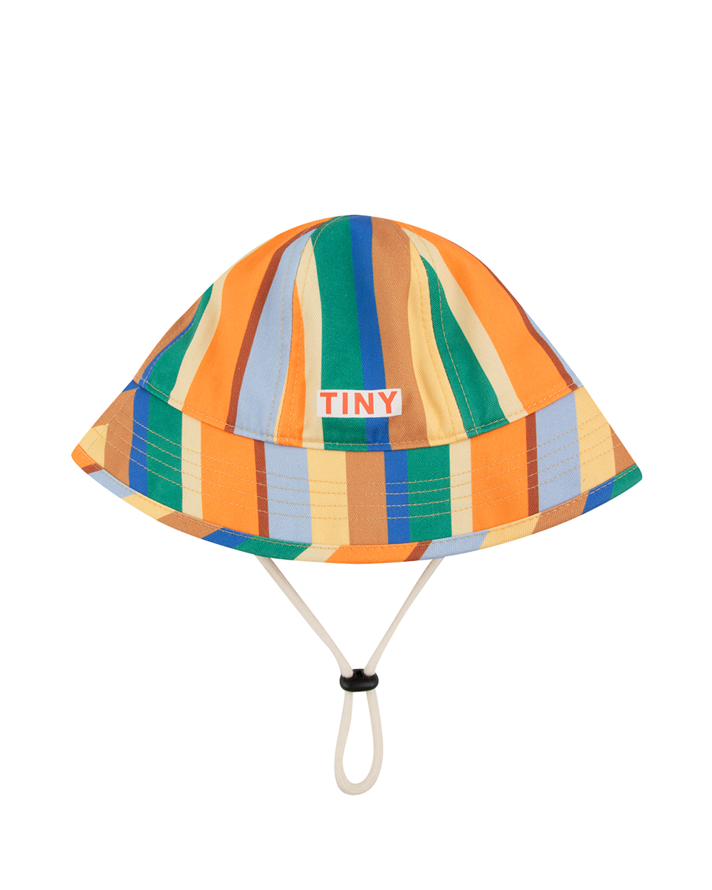 [TINY COTTONS] MULTICOLOR STRIPES BUCKET HAT