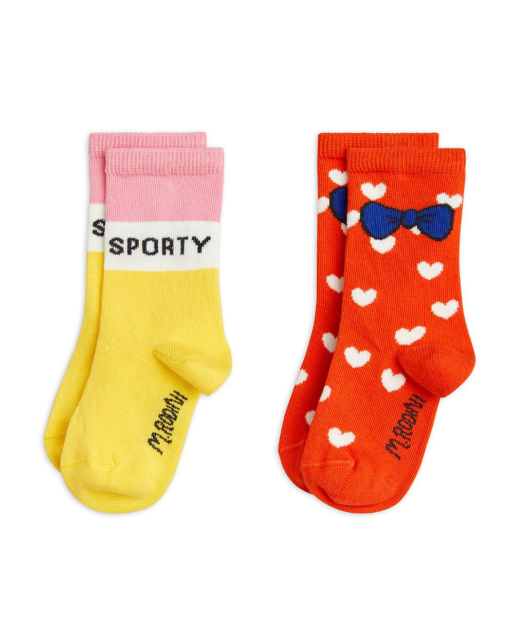 [MINIRODINI] Sporty 2-pack socks
