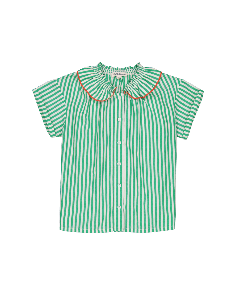 [HELLO SIMONE] Carlie blouse Stripes Green
