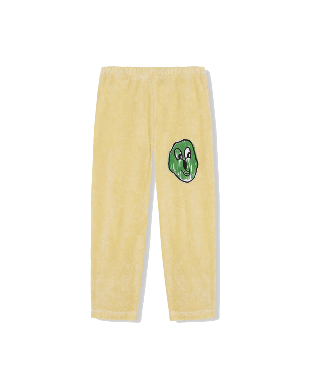 [FRESH DINOSAURS] HAPPY FACE ANISE PATCH PANTS