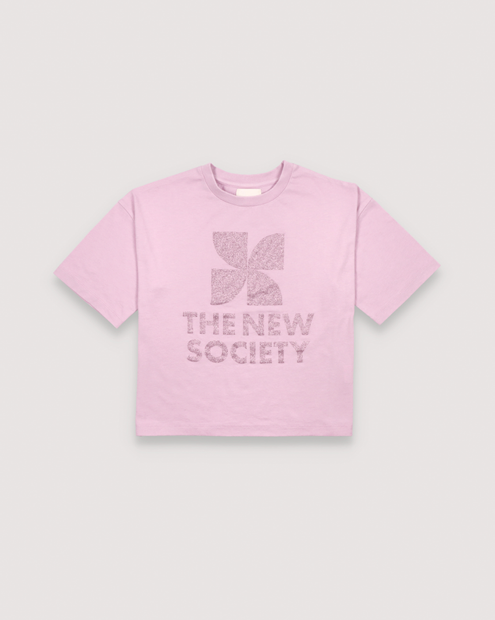 [THE NEW SOCIETY] Ontario Tee Iris Lilac [4Y]
